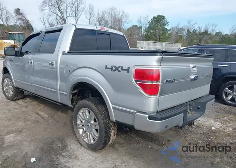 2014 Ford F-150 Platinum from USA, damaged, VIN 1FTFW1ET2EFC38678